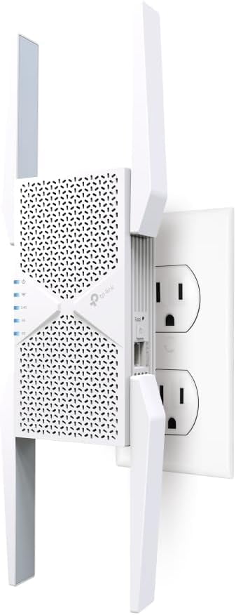 Restored: TP-Link-RE655BE | BE11000 Tri-Band Wi-Fi 7 Range Extender (Refurbished)