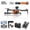 Orange, variant on Drone with Camera, Brushless Motor with Optical Flow for Stable Flight, Auto Return and Follow Me, Includes 2 Batteries for 30 Min Flight and Carrying Case