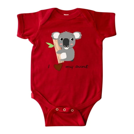 

Inktastic koala (i love my aunt) Gift Baby Boy or Baby Girl Bodysuit