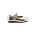 thumbnail image 2 of Old Soles Lady Jane Leather Loafer, 30, Silver, 2 of 5