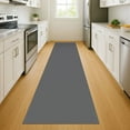 thumbnail image 3 of Glattice Carpet Runner 2x8 Ft Washable Runners for Hallways Cotton Rubber Backed Kitchen Runner Braided Indoor Floor Carpet Runners for Entryway/Hallway/Kitchen/Bedroom, Dark Grey/Grey, 3 of 8
