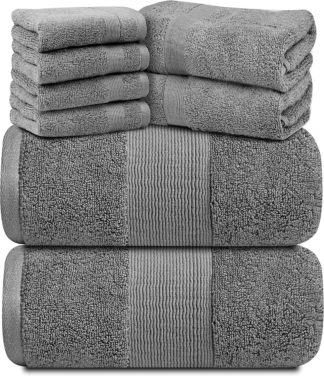 Resort Collection Soft Bath Towel Set Luxury Hotel Plush & Absorbent