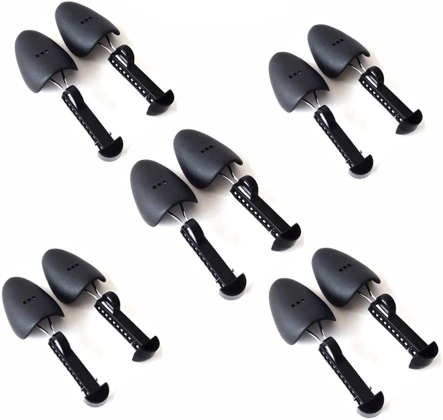 Goodwill 5 Pairs Plastic Shoe Tree Stretcher Shaper for Women Children Adjustable Length Shoes Boot Holder Shaper Support