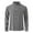 Grey, variant on JURANMO Dress Shirts for Men Casual Business Long Sleeve Shirts Slim Fit Button Down Work Tops Solid Color Wedding Formal Shirts Weekly Sale White XXL