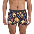 thumbnail image 2 of Bingfone Skull gold flower Men's Underwear - Casual Stretch Boxer Briefs-XX-Large, 2 of 7