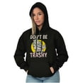 thumbnail image 3 of Woodsy Owl Don't Litter Retro Cartoon Hoodie Sweatshirt Women Men Brisco Brands S, 3 of 6