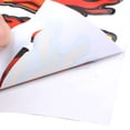 thumbnail image 4 of Unique Bargains Pair Paper Flame Fire Design Vehicle Auto Decals Sticker Decoration Yellow Orange Red, 4 of 4