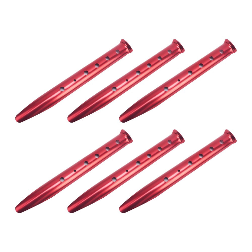 6pcs U-shaped Sand Tent Peg Snow Tent Stakes pins nail for Beach Outdoor Camping
