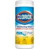 Clorox Crisp Lemon Disinfecting Wipes Bleach Free 