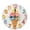 Ice cream cone, variant on SDFGTstore Modern Decorative Wall Analog Clock With Quiet Mechanism Customizable Acrylic Panel For Home Office Interior Styling