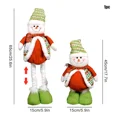 thumbnail image 1 of Decoración de fiesta navideña de alce, muñecos, decoración navideña para árbol, Papá Noel, muñeco de nieve, juguetes, figuras decorativas, 1 of 5
