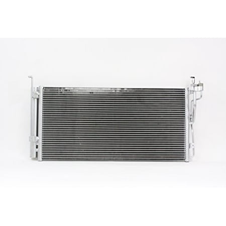 A-C Condenser - Pacific Best Inc Fit/For 3379 May'04-05 Hyundai Sonata XG350 05-06 Kia Optima/Magentis With Receiver &