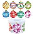 thumbnail image 2 of 50-500 pegatinas de globos de colores, 8 diseños para decoración de ventanas, cajas de regalo de Navidad, pegatinas decorativas de agradecimiento, 2 of 5