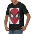 thumbnail image 4 of Spider-Man Men's 170g Combed Cotton Short Sleeve T-Shirt, 4 of 7