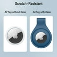 thumbnail image 5 of JETech Silicone Case for AirTag 2nd/1st Generation (2026/2021) with Keychain, Protective Air Tag Holder, 2-Pack (Navy), 5 of 6