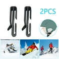 thumbnail image 1 of Ski Mask Helmet Clip Hook - 2 Pack Universal Snowboard Helmet Attachment Accessory - Quick Install Plastic Mask Holder for All Ski Helmets - No Pressure or Scratching Design, 1 of 4