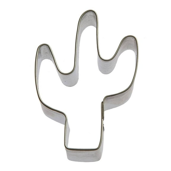 Mini Cactus Cookie Cutter 2 in - Foose Cookie Cutters - US Tin Plate Steel