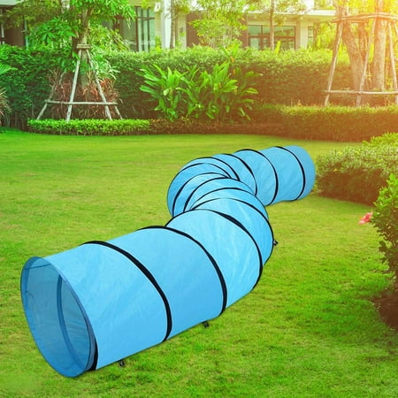 Cat Tunnel,Collapsible Cat Tunnel Tube Kitten Fun Toy,Pet Tunnels Hideouts Folded Small Animals,Foldable Activity Center Scratching Resistant,Rabbit Puppy Bunnies Supplies 60cmx60cmx300cm