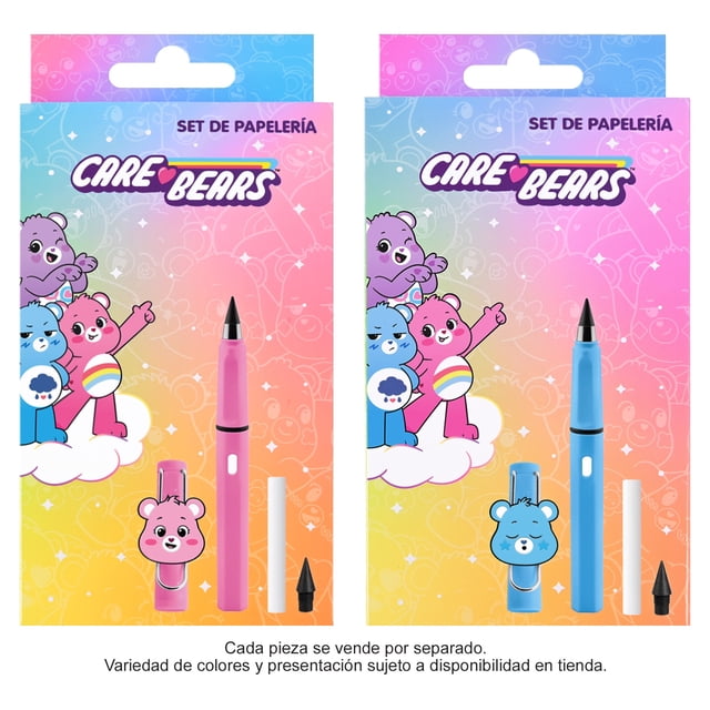 Set de Papelería Prichos Care Bears de Plástico Goma Grafito y PVC Varios Modelos 1 Pieza