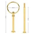 thumbnail image 5 of 4 Set Cake Stand Hardware Kit Tiered Tray Hardware Fittings for Cake Stand,3 Tier Cake Stand Fittings Hardware Holder for Weeding,Party,Fruit Plate Handle,Cupcake Trays Serving Stand,Gold, 5 of 8