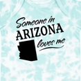 thumbnail image 4 of Inktastic Someone in Arizona Loves Me Boys or Girls Baby Bodysuit, 4 of 5
