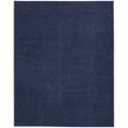 thumbnail image 3 of Nourison Shangri-La Solid Shag Navy 8' x 10' Area Rug, (8' x 10'), 3 of 9