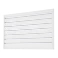 thumbnail image 7 of Slat Wall Paneling 2x4 ft, PVC White Garage Slatwall, 8ft² Modular Storage Panels, 7 of 7