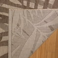thumbnail image 5 of Gertmenian Paseo Paume Coastal Floral Sand and Havana Outdoor Area Rug, 6x9, 5 of 8