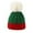 Green, variant on Odeerbi Baby Boys Girls Beanie Infant Toddler Knitted Hats 2025 New Christmas Kids Winter Gradient Hat Warm Thick Ski Cap With Fluff Ball