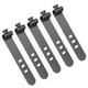 thumbnail image 5 of 5 bridas de silicona para cables, organizador de cables reutilizable para gestión de cables. Negro, 5 of 9