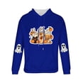 thumbnail image 3 of Blusa con capucha de manga larga para hombre, moda para el Día de Todos los Santos, estampado de fantasmas, sudadera con capucha y cordón para el tiempo libre, sudadera con capucha para hombre, blusa, 3 of 3
