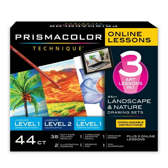 Prismacolor Technique Landscape and Nature Drawing (44 Count)