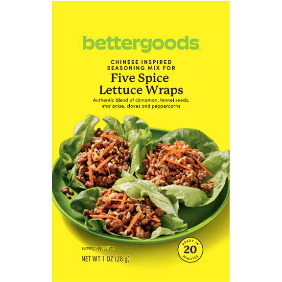 bettergoods Seasoning Mix for Five Spice Lettuce Wraps, 1 oz