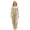 Khaki, variant on NordicNest Cotton Linen Overalls for Girls – Casual Mid Waist Denim Trousers with Suspenders, Breathable Spring Summer Pants Kids 4-15Y