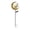 A, variant on HOARBOEG Solar Garden Stake Light Outdoor Waterproof, Solar Powered Flower Moon Fairy LED Pathway Decorative Lamp for Backyard Lawn Walkway Patio, Gift, 31.5 Inch