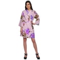 thumbnail image 1 of Moomaya Printed Kimono Robe For Girls Crossover Bathrobe Kimono Women Bathrobe, 1 of 5
