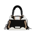 thumbnail image 2 of Bandolera Steve Madden Diego con asa superior, color negro/marrón, 2 of 2