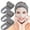 Gray, variant on Spa Headband,3PCS Facial Headbands for Bath, Face Washing and Yoga Sport, Makeup Headband