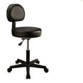 thumbnail image 2 of Tabouret Dossier MT - Noir, 2 of 2