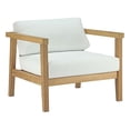 thumbnail image 3 of Modway Bayport Teak 6 Piece Outdoor Conversation Set, 3 of 9