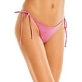 thumbnail image 2 of L Space Womens Lennox Metallic Side Tie Swim Bottom Separates, 2 of 3