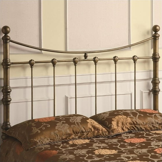 Coaster Company Metal Headboard Queen Full Antique Gold Finish Coaster Company Metal Headboard Queen Full Antique Gold Finish Com
