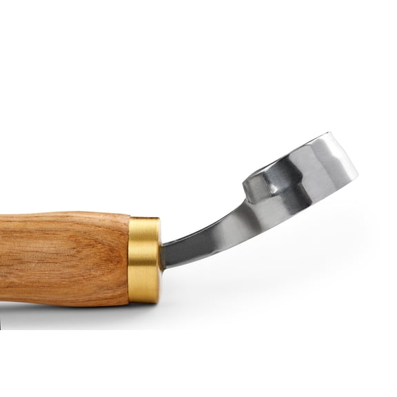 Wood Carving Scorp Knife. Round Carving Tool for Spoons, Bowls and Cups. Wood Carvers Rounded Hook Knife Spoon carving knife.