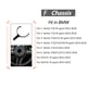 thumbnail image 3 of Riwesomey Embellecedor para cubierta de volante, rendimiento óptimo, cambio de esfera, componentes de automóvil, piezas auxiliares para automóvil, Vehículos, repuestos y accesorios Mis negro, 3 of 6