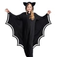 thumbnail image 2 of LIIPEE Kids Halloween Costumes Boys Girls Unisex Glow In The Dark Bat Onesies Dress Up Clothes,4-5 Years, 2 of 5
