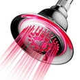 thumbnail image 4 of DreamSpa All Chrome Water Temperature Controlled Color Changing 5-Setting LED Shower-Head by Top Brand Manufacturer! Color of LED lights changes automatically according to water temperature, 4 of 5
