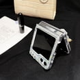 thumbnail image 5 of for Samsung Galaxy Z Flip 5 5G Case,Glitter Diamond Luxury Crystal Rhinestone Pumpkin Car Bowknot Protective Phone Case for Women Girls with Galaxy Z Flip 5 5G (2023), 5 of 12
