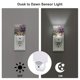 thumbnail image 3 of Balery Lilacs Teapot Scenic Painting Luz Nocturna LED con Sensor Automático, Enchufe con Sensor Crepuscular, Luz Suave de 0.5W para Dormitorio, Pasillo, Baño-EU, 3 of 7