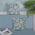 thumbnail image 5 of Wrongduck Pillow Covers 18x18 Inch 2 Pcs Blue Green Hydrangea Flower Decor Throw Pillows Vintage Floral Seasonal Summer Outdoor Decoration Pillowcase Linen Cushion Cover for Couch Sofa, 5 of 14