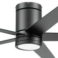 thumbnail image 3 of Honeywell Graceshire 52” Ceiling Fan with LED Light and Remote, Matte Black, 3 of 10